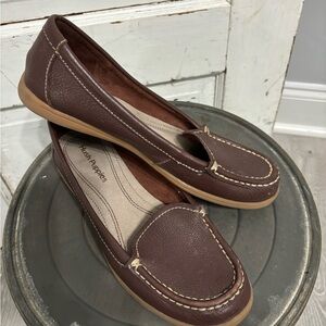 Hush puppies Brown Leather shoes 8